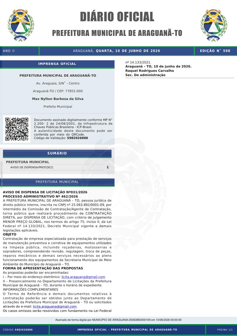 Capa da edição