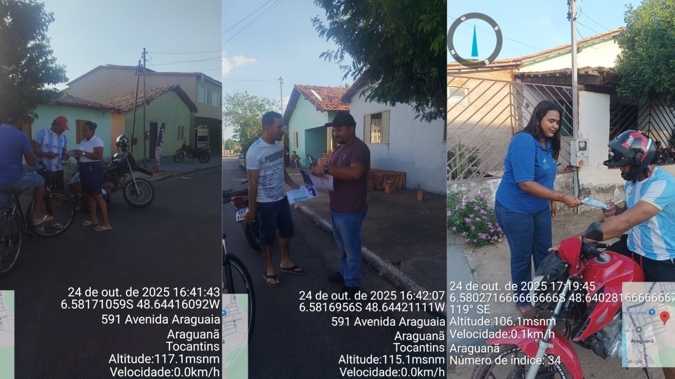 Prefeitura realiza blitz educativa para a conscientização ambiental