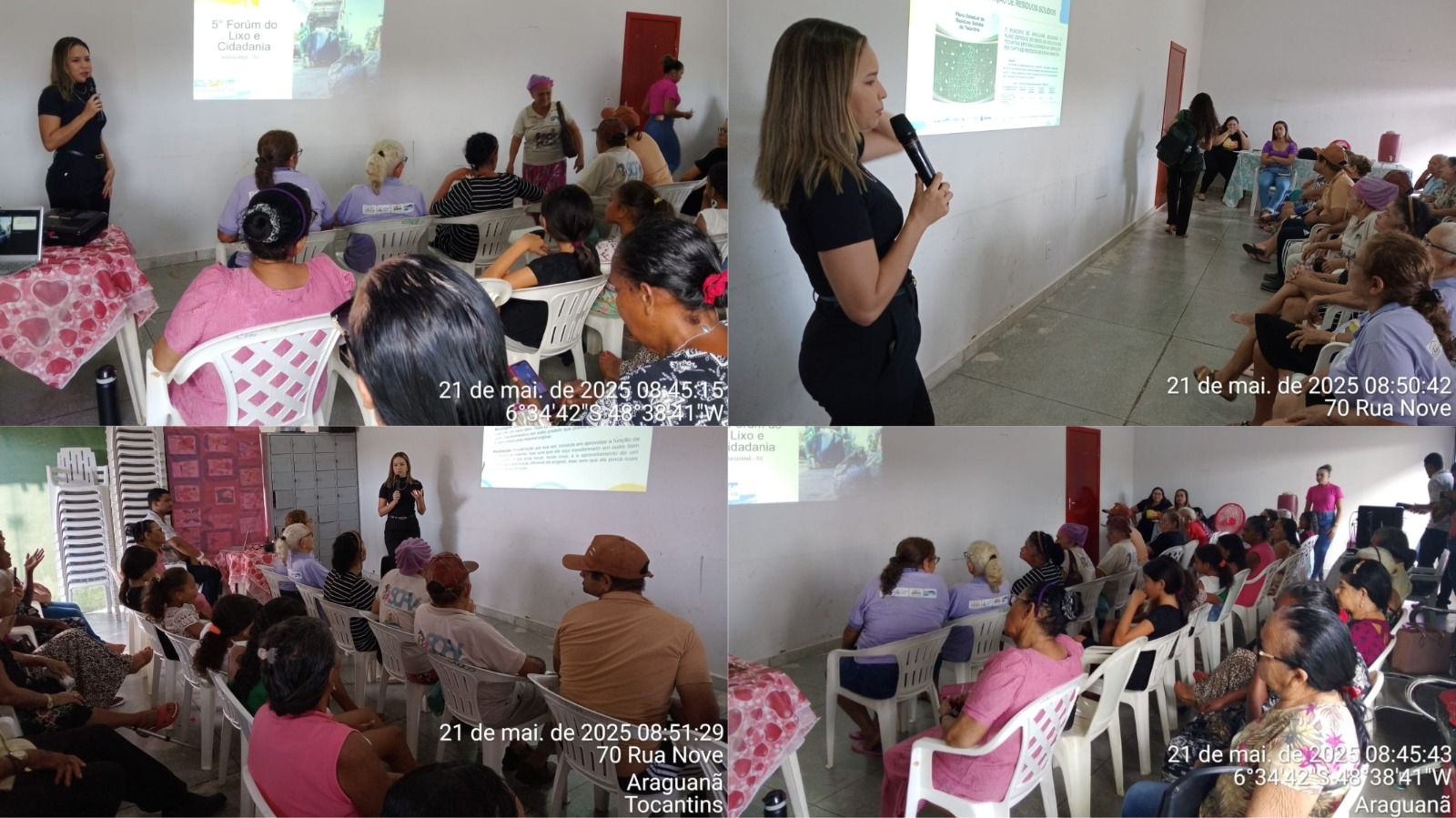 Prefeitura de Araguanã realiza palestra sobre gestão de resíduos sólidos no CRAS